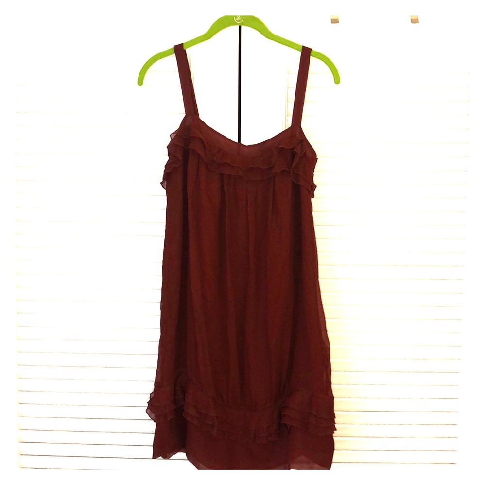 NWT Susana Monaco Burgundy Dress